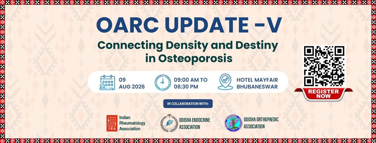 OARC Update V - National Conference on Osteoporosis 2026, 9 August 2026, Hotel Mayfair Bhubaneswar
